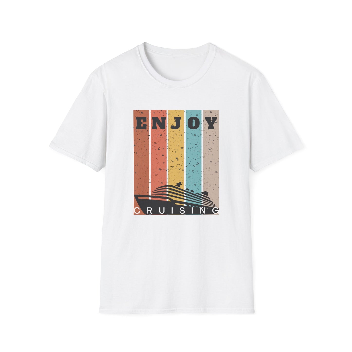 “Enjoy Cruising" T-Shirt | Classic Cruise Vacation Tee for Men & Women