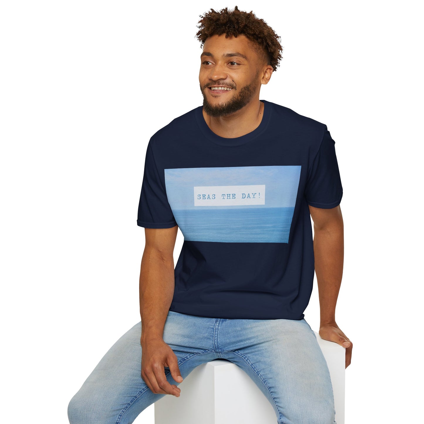 “Seas The Day" T-Shirt | Fun Cruise Vacation Tee for Groups & Families
