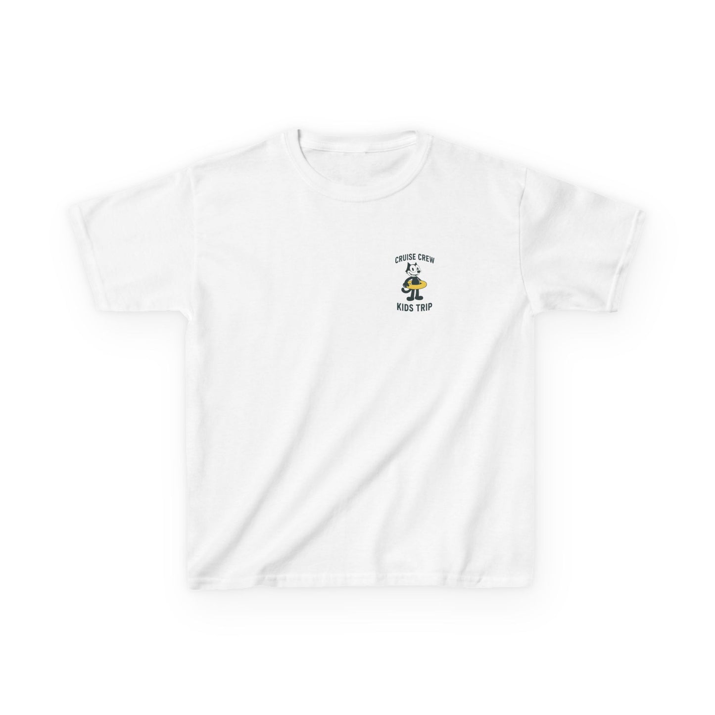 Cruise Crew – Kids Trip Beach Vintage Cartoon T-Shirt (Public Domain Felix the Cat)