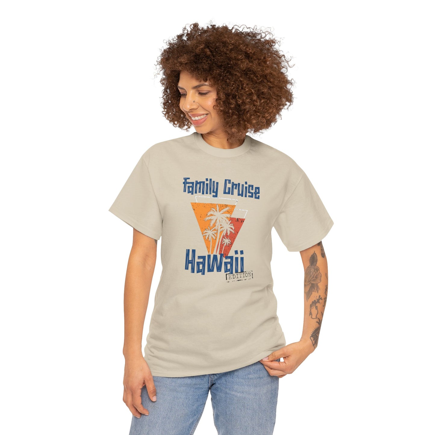 “Family Cruise Hawaii Edition" T-Shirt | Tropical Hawaiian Cruise Shirt for Families