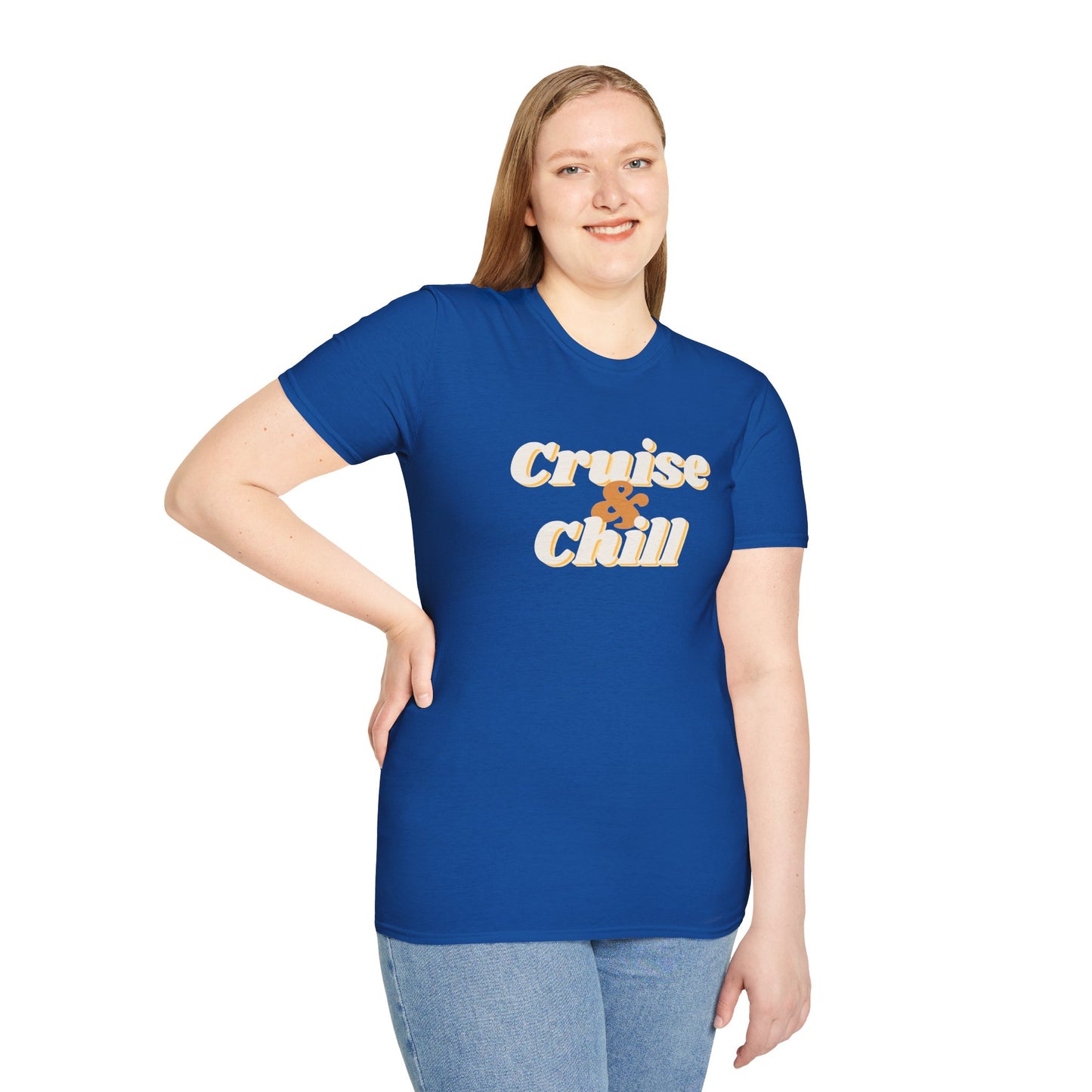 “Cruise and Chill" T-Shirt | Relaxing Cruise Vacation Tee for Men & Women”
