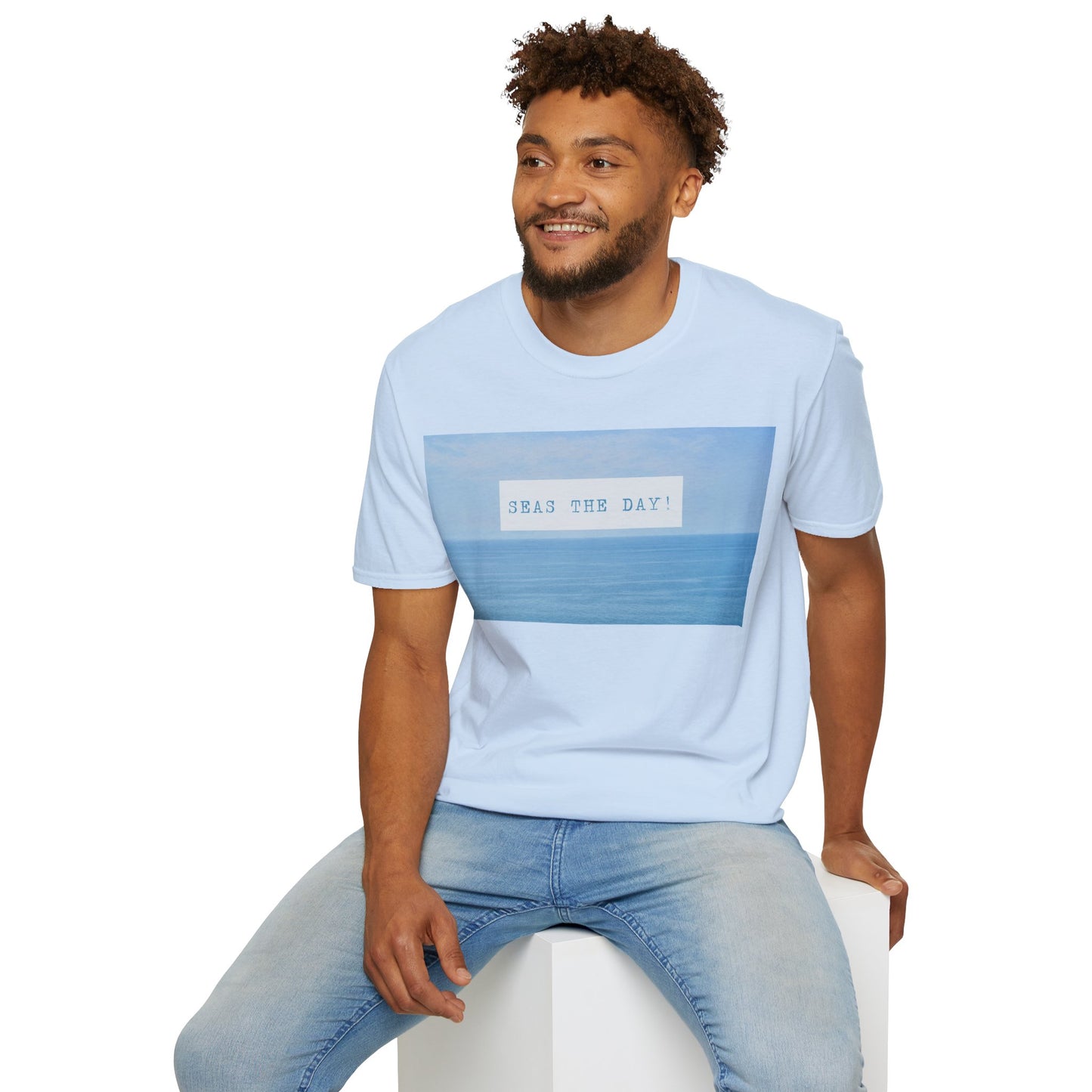 “Seas The Day" T-Shirt | Fun Cruise Vacation Tee for Groups & Families