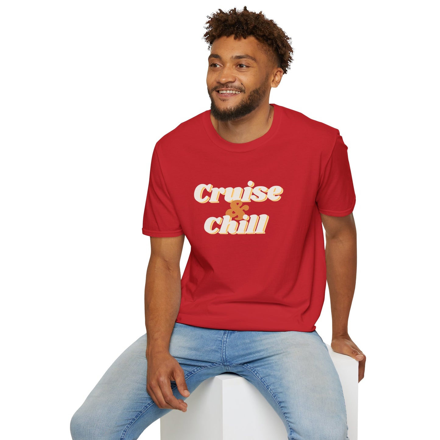 “Cruise and Chill" T-Shirt | Relaxing Cruise Vacation Tee for Men & Women”