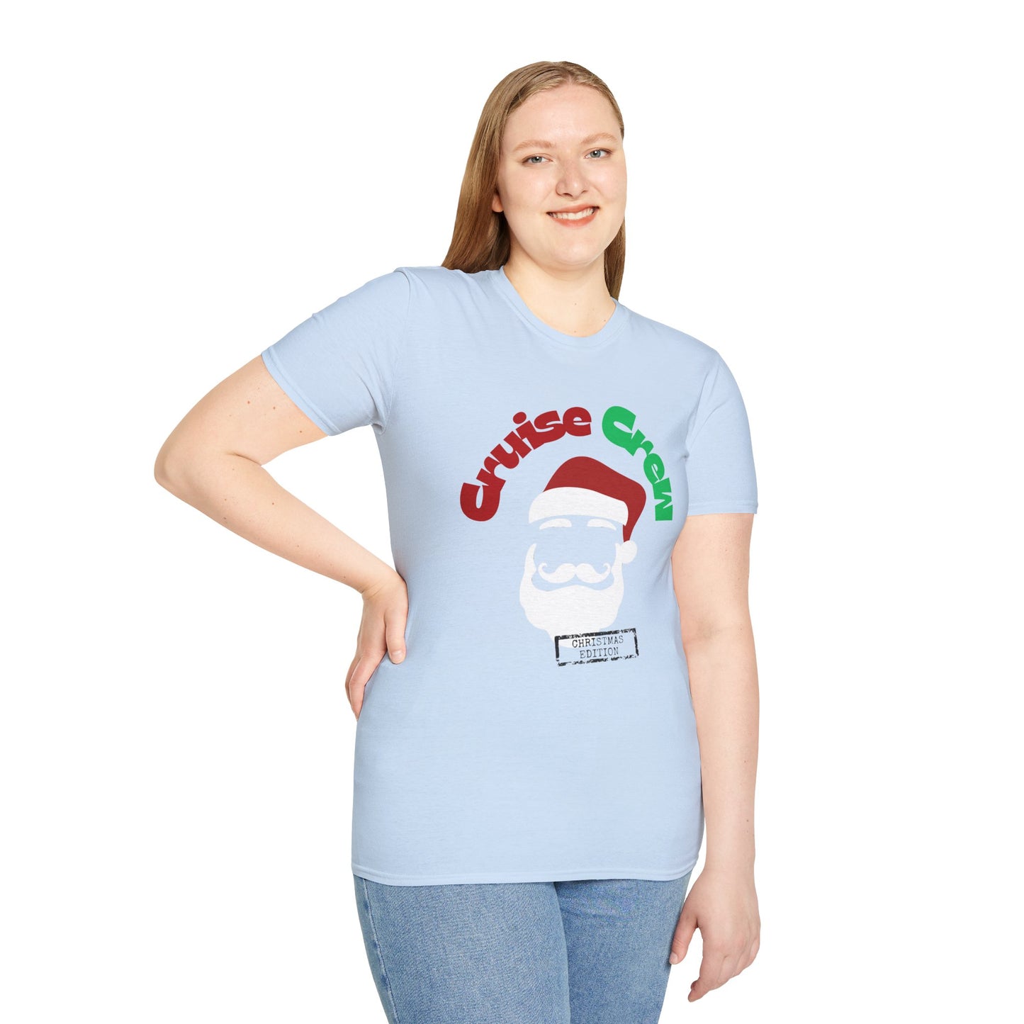 "Cruise Crew Christmas Edition" Cruise T-Shirt, Unisex Softstyle Tee