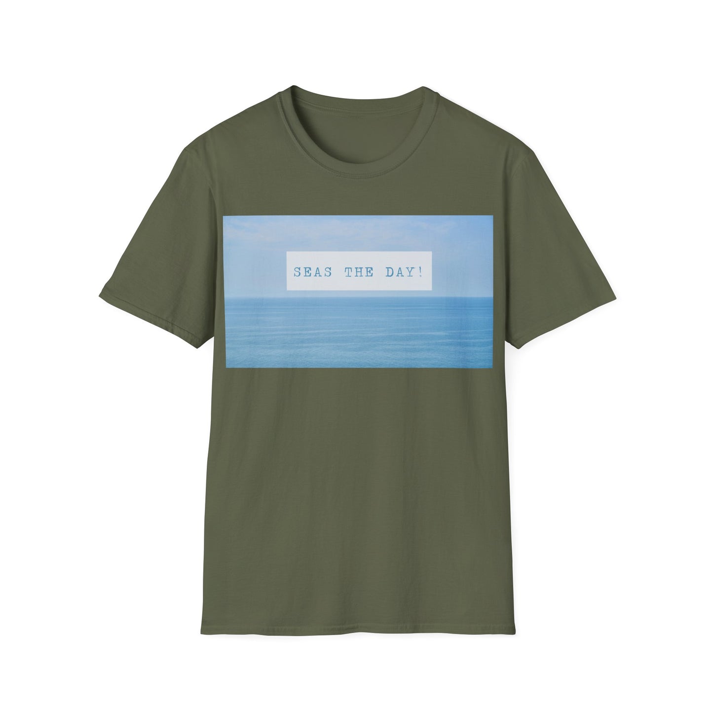 “Seas The Day" T-Shirt | Fun Cruise Vacation Tee for Groups & Families