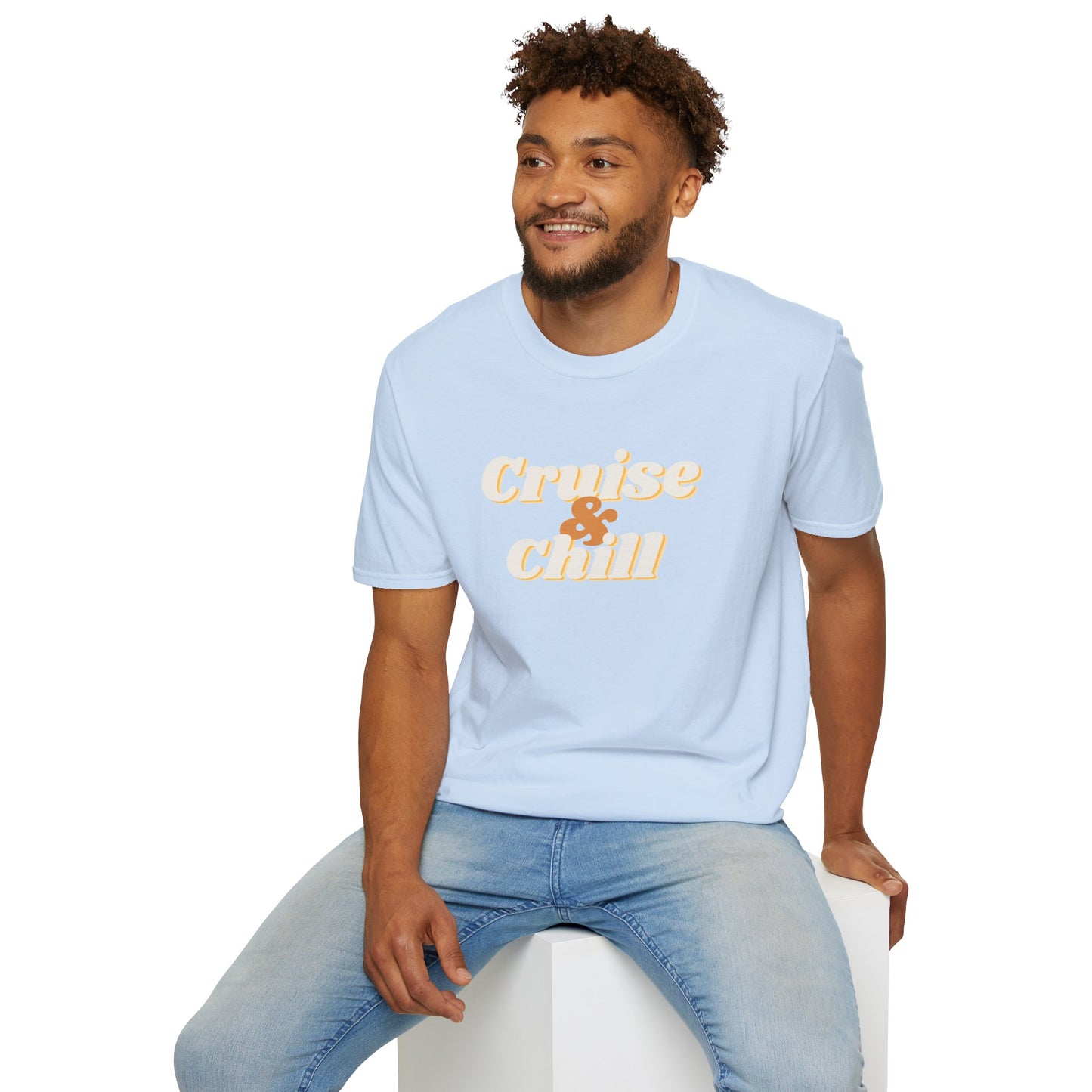 “Cruise and Chill" T-Shirt | Relaxing Cruise Vacation Tee for Men & Women”