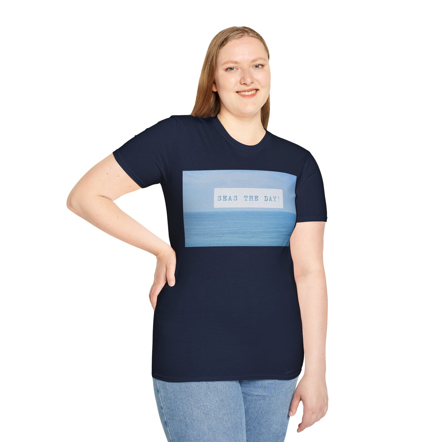 “Seas The Day" T-Shirt | Fun Cruise Vacation Tee for Groups & Families