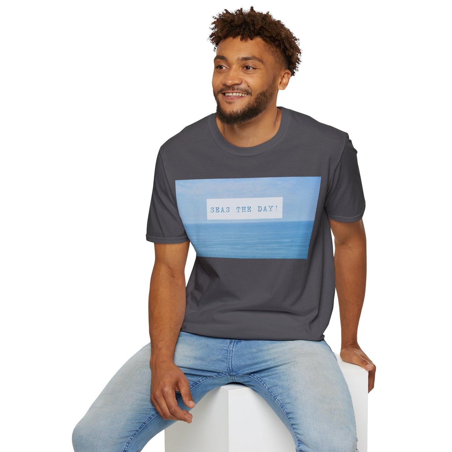 “Seas The Day" T-Shirt | Fun Cruise Vacation Tee for Groups & Families