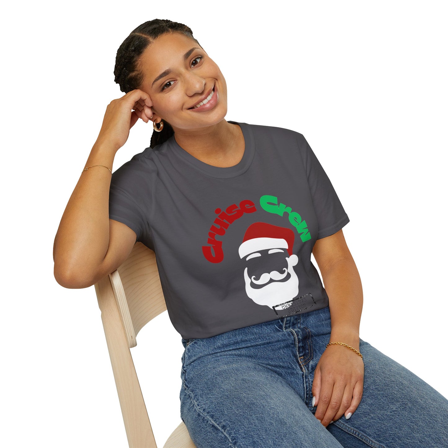 "Cruise Crew Christmas Edition" Cruise T-Shirt, Unisex Softstyle Tee