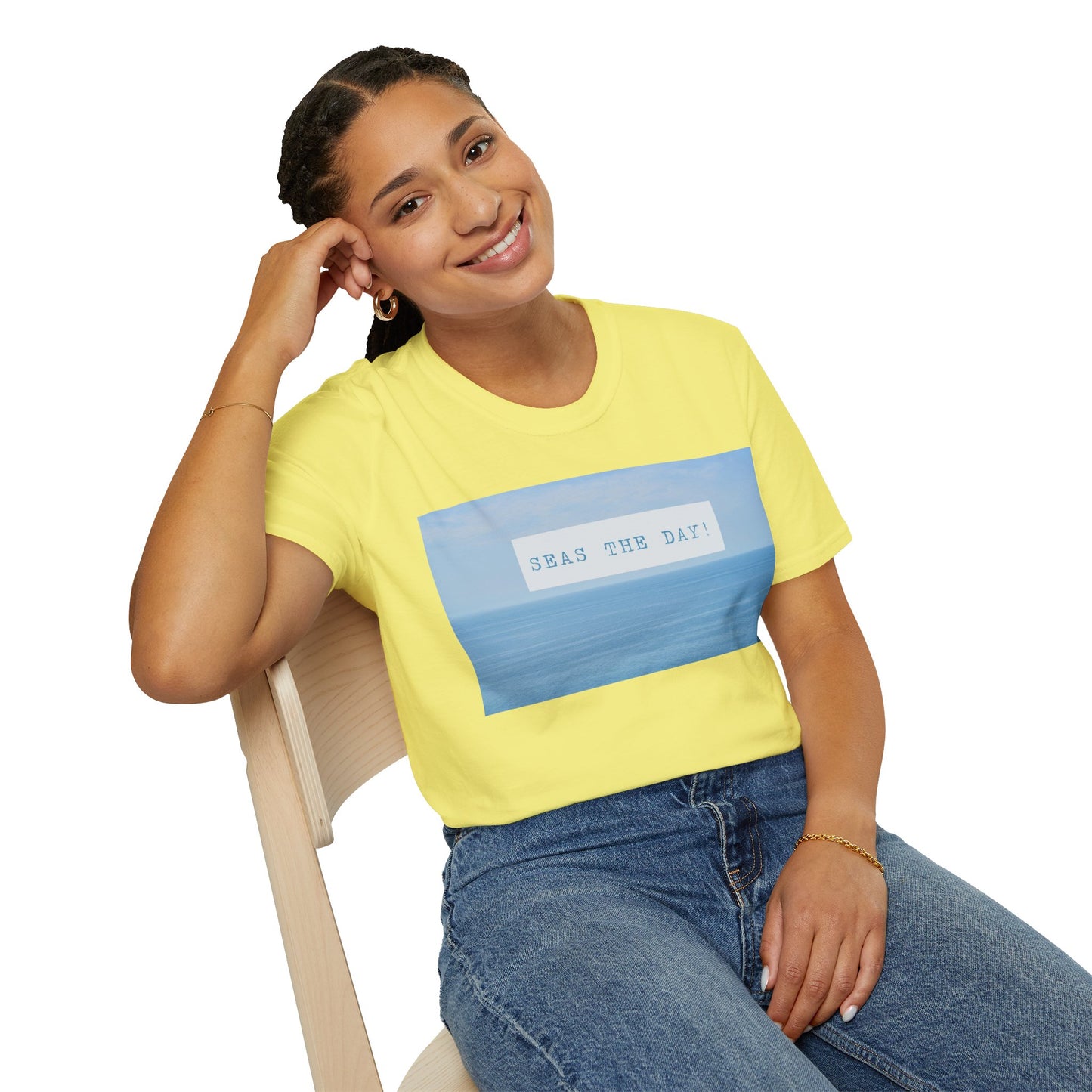 “Seas The Day" T-Shirt | Fun Cruise Vacation Tee for Groups & Families