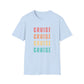 “Cruise Cruise Cruise Cruise" T-Shirt | Fun Multicolor Cruise Vacation Tee