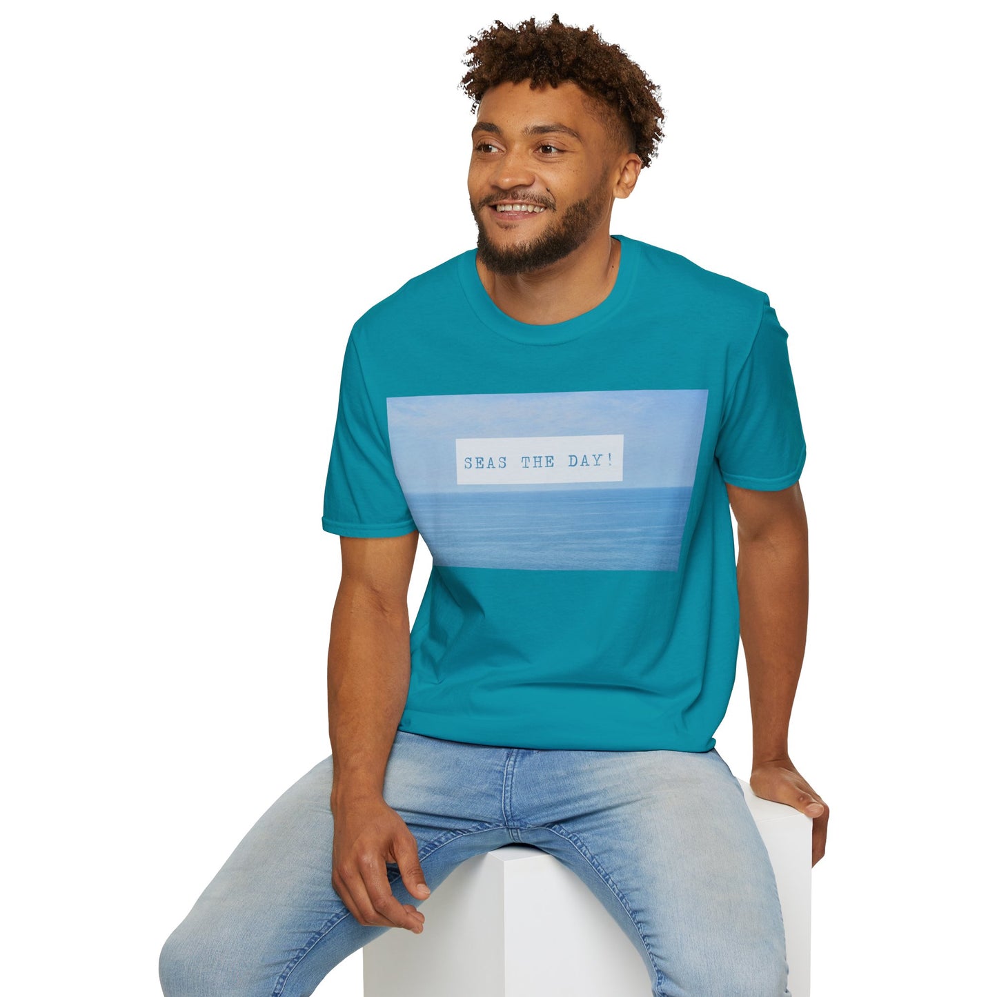 “Seas The Day" T-Shirt | Fun Cruise Vacation Tee for Groups & Families