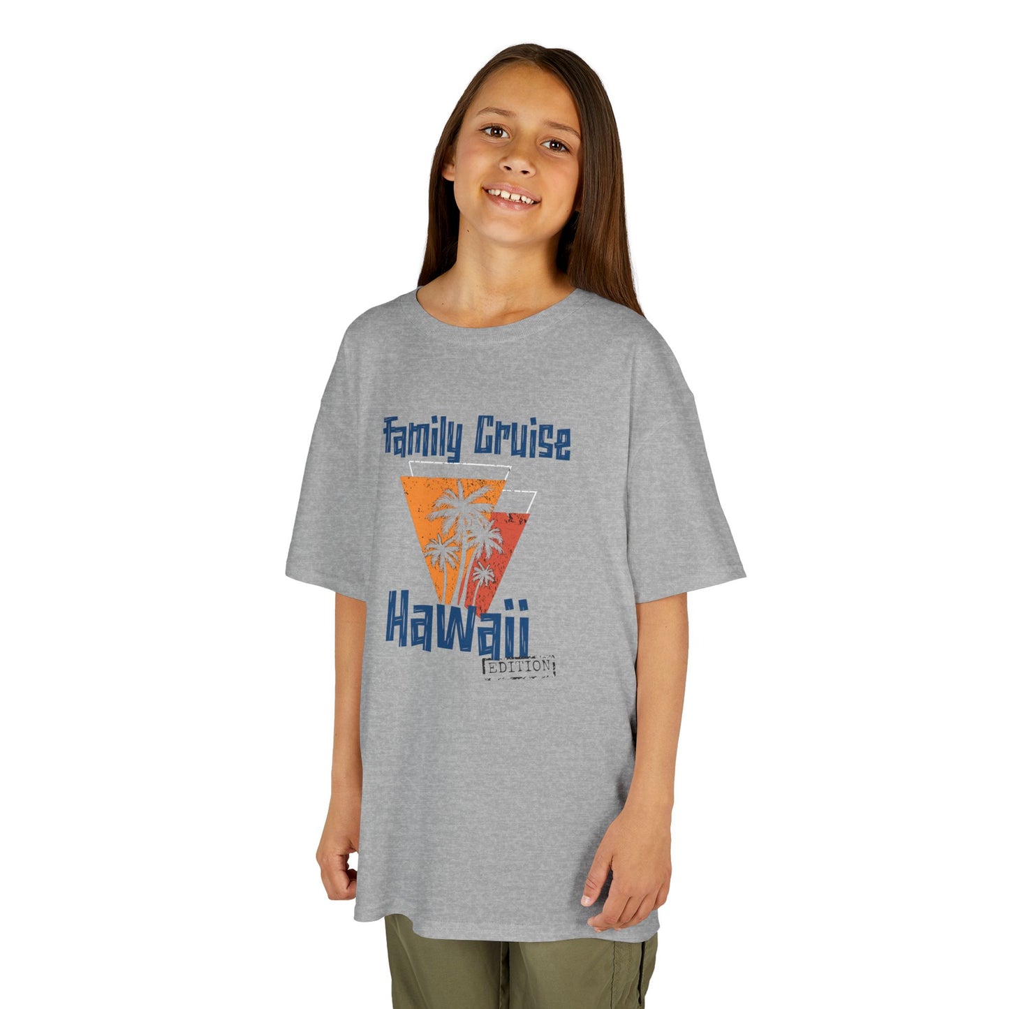 “Family Cruise Hawaii Edition" Kids T-Shirt | Tropical Hawaiian Cruise Shirt for Children