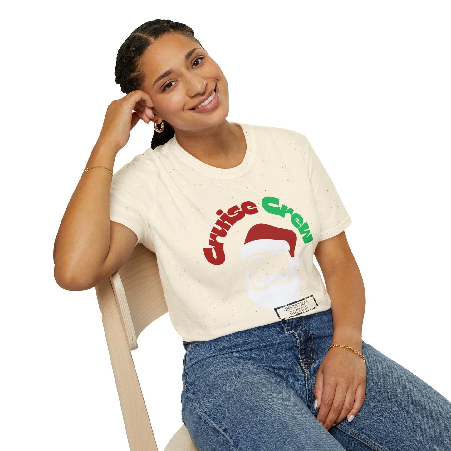 "Cruise Crew Christmas Edition" Cruise T-Shirt, Unisex Softstyle Tee