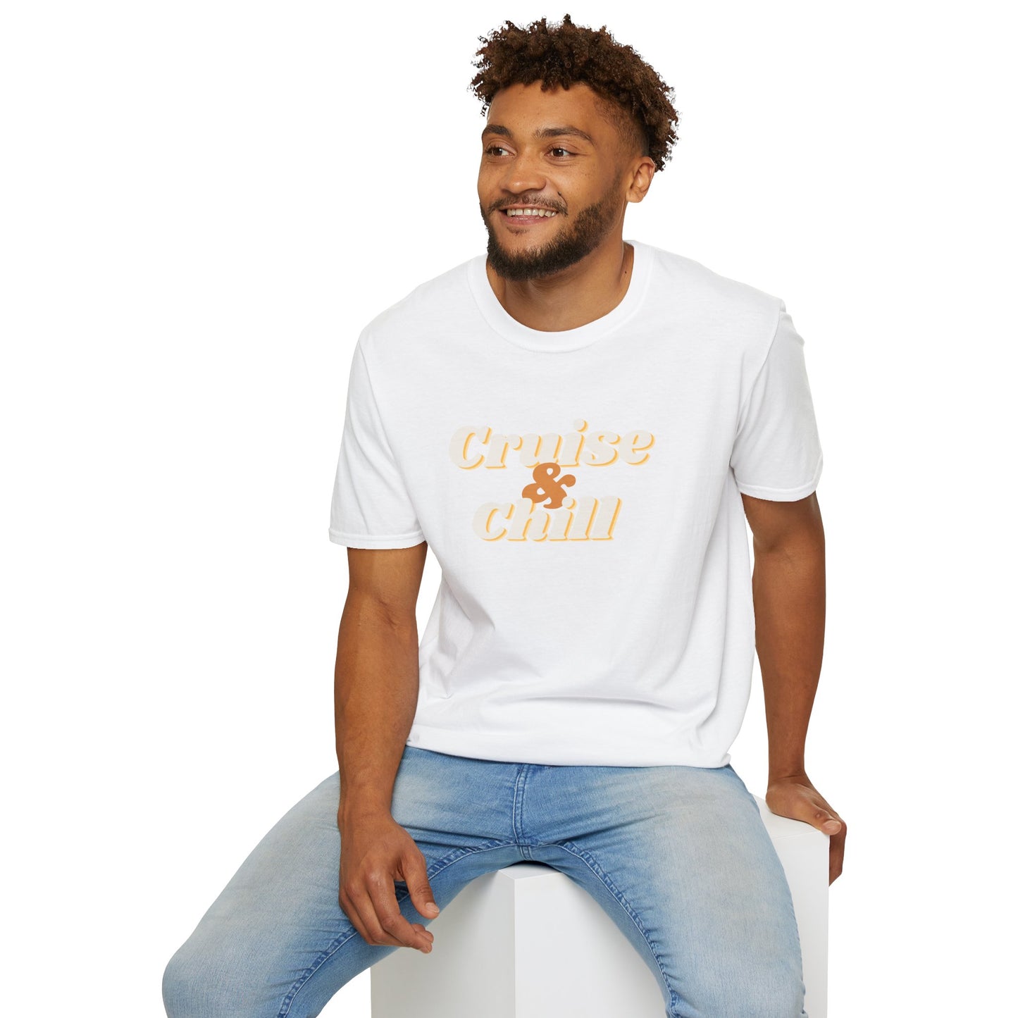 “Cruise and Chill" T-Shirt | Relaxing Cruise Vacation Tee for Men & Women”
