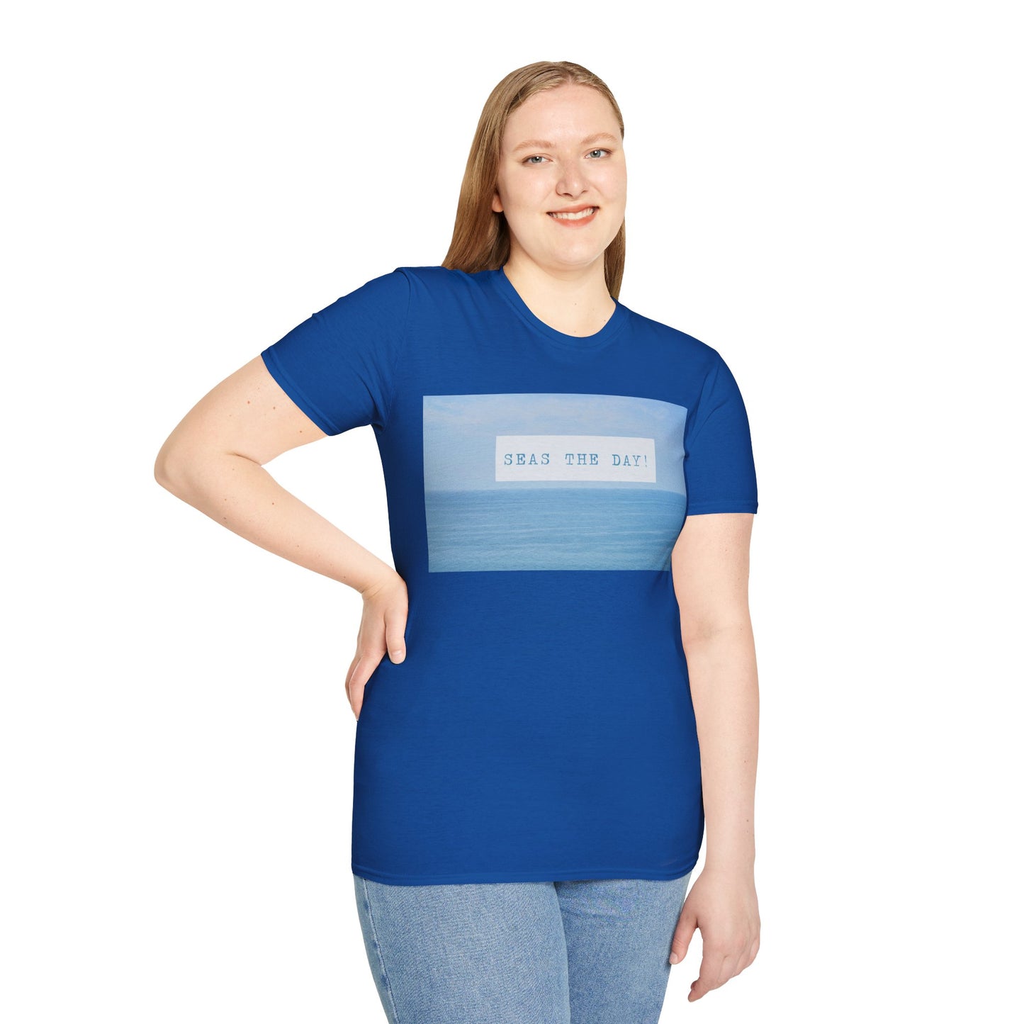 “Seas The Day" T-Shirt | Fun Cruise Vacation Tee for Groups & Families