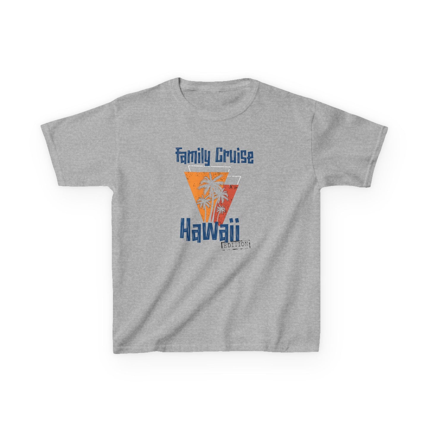 “Family Cruise Hawaii Edition" Kids T-Shirt | Tropical Hawaiian Cruise Shirt for Children