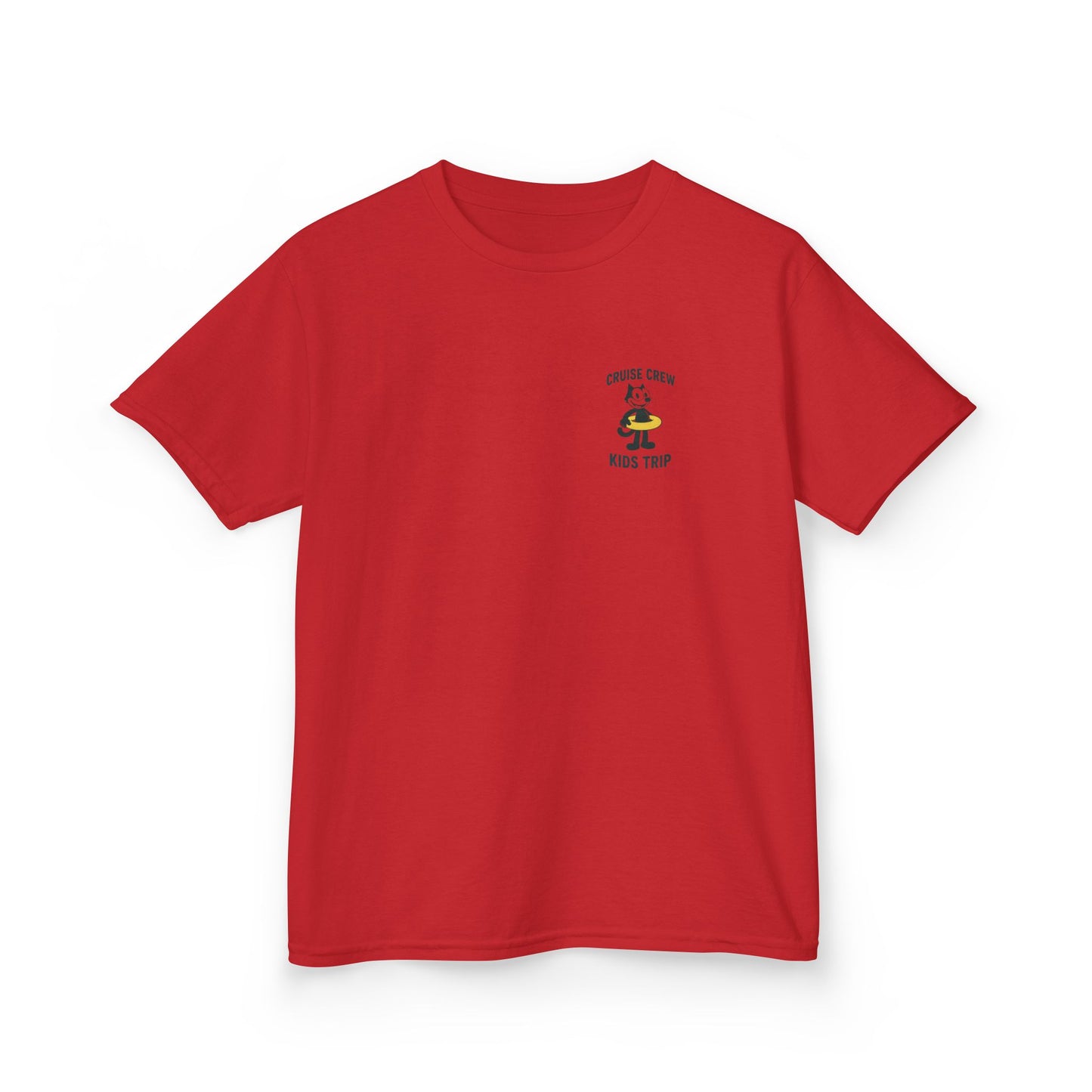 Cruise Crew – Kids Trip Ship Deck Vintage Cartoon T-Shirt (Public Domain Felix the Cat)