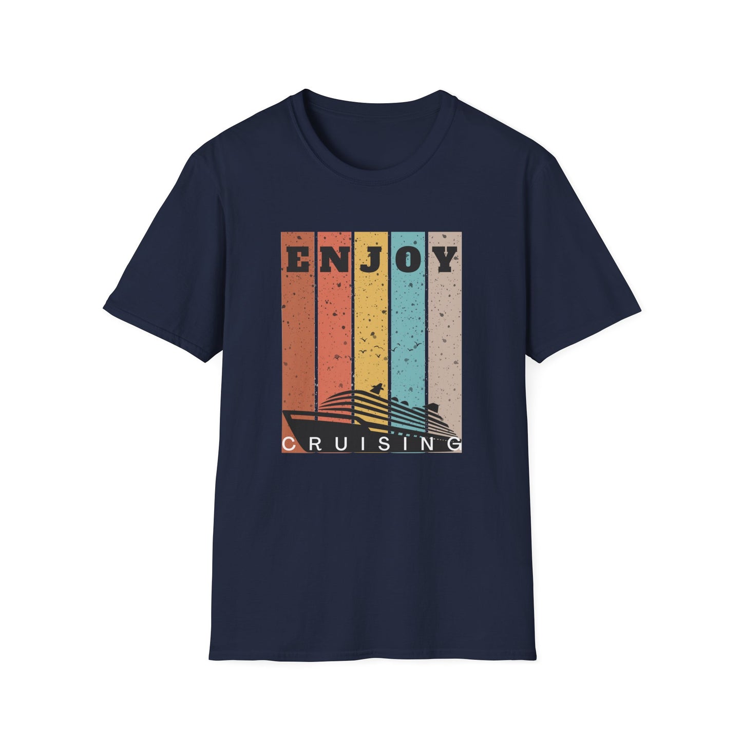 “Enjoy Cruising" T-Shirt | Classic Cruise Vacation Tee for Men & Women