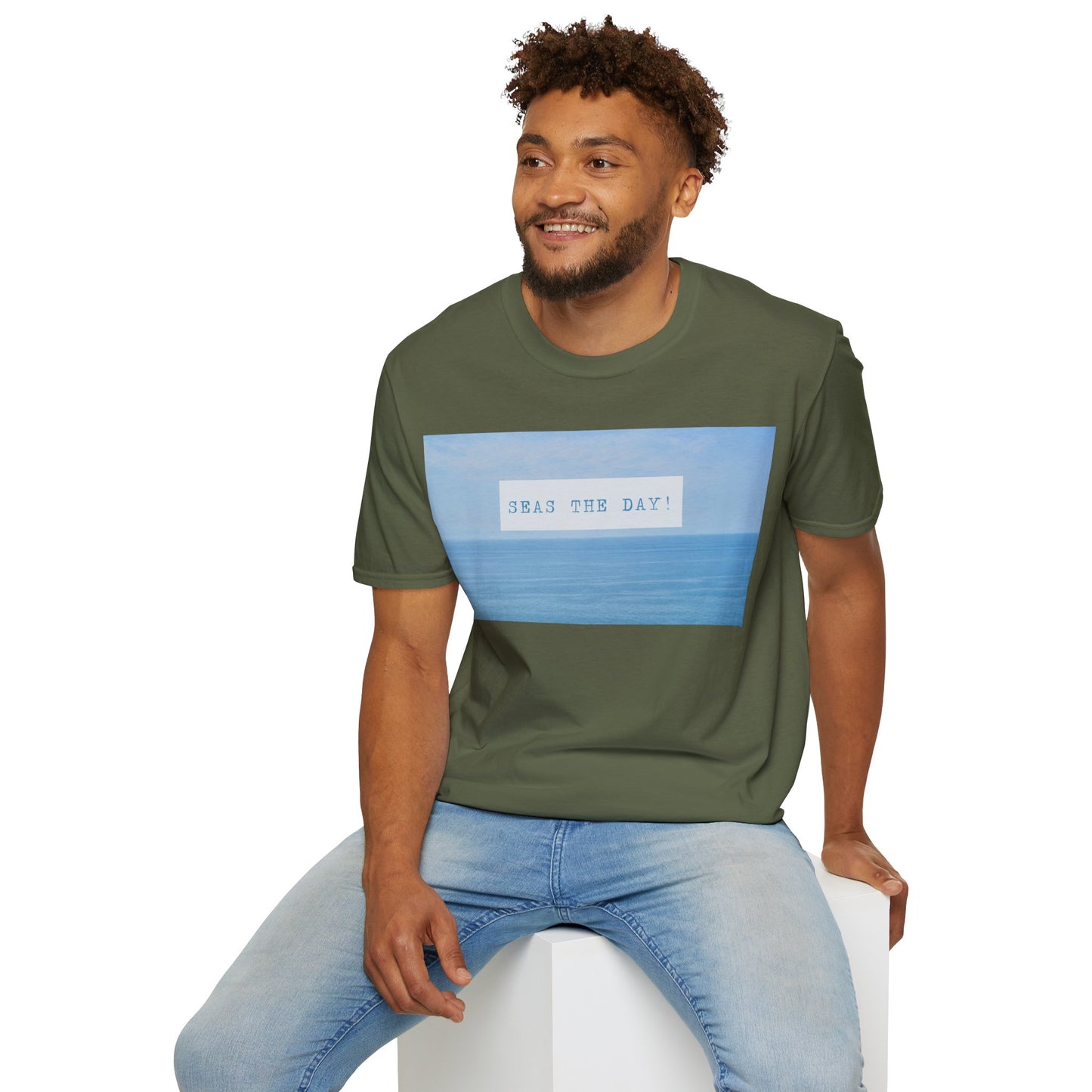 “Seas The Day" T-Shirt | Fun Cruise Vacation Tee for Groups & Families