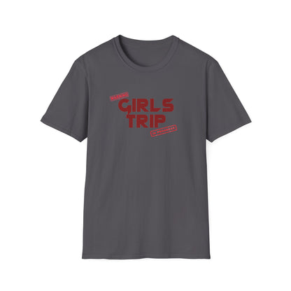 “Warning: Girls Trip in Progress" T-Shirt | Fun Cruise Shirt for Women & Squads