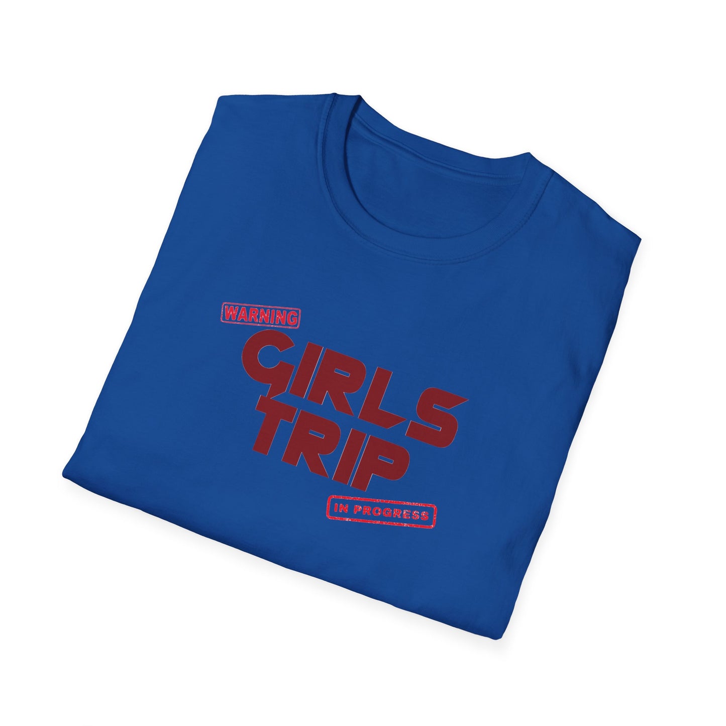 “Warning: Girls Trip in Progress" T-Shirt | Fun Cruise Shirt for Women & Squads