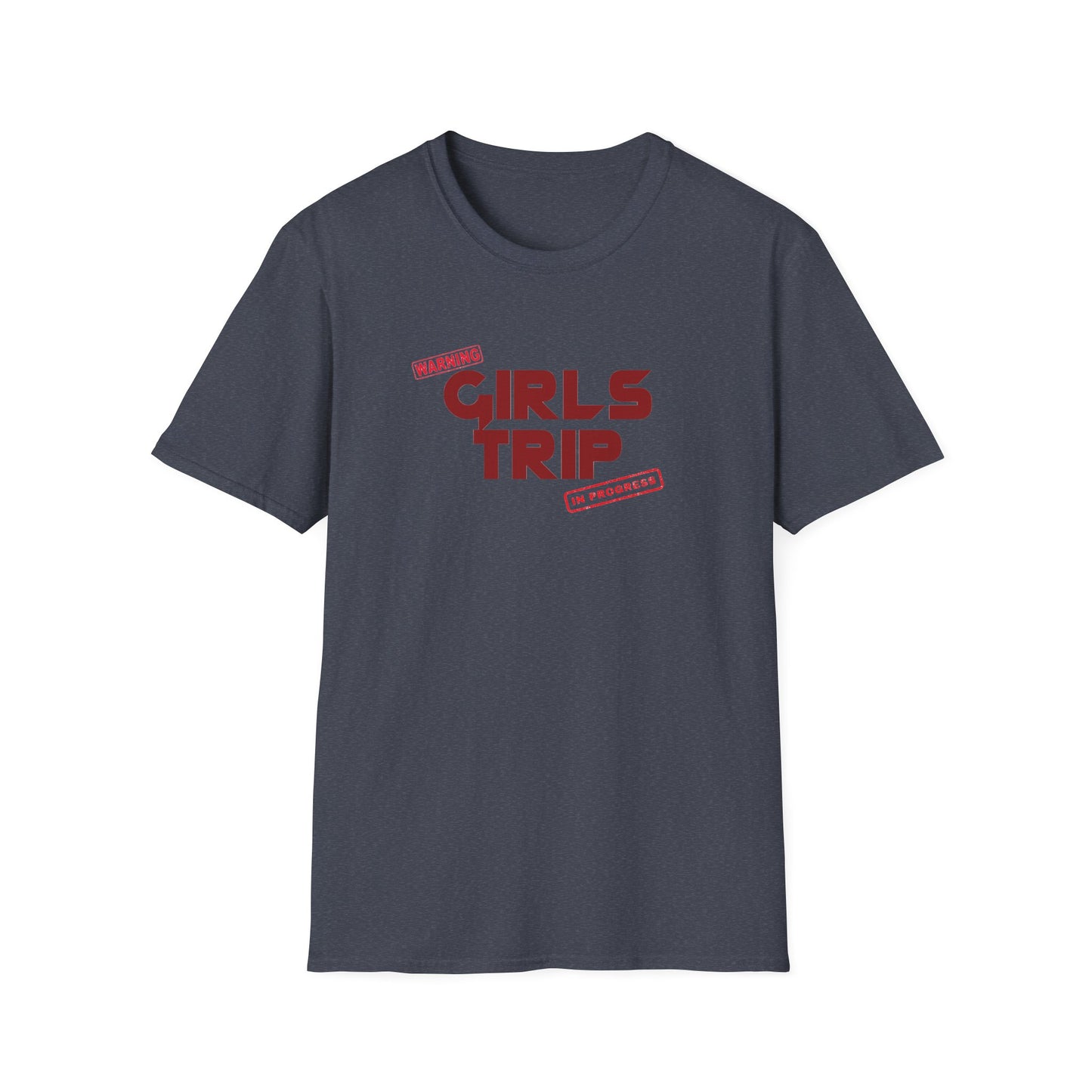 “Warning: Girls Trip in Progress" T-Shirt | Fun Cruise Shirt for Women & Squads