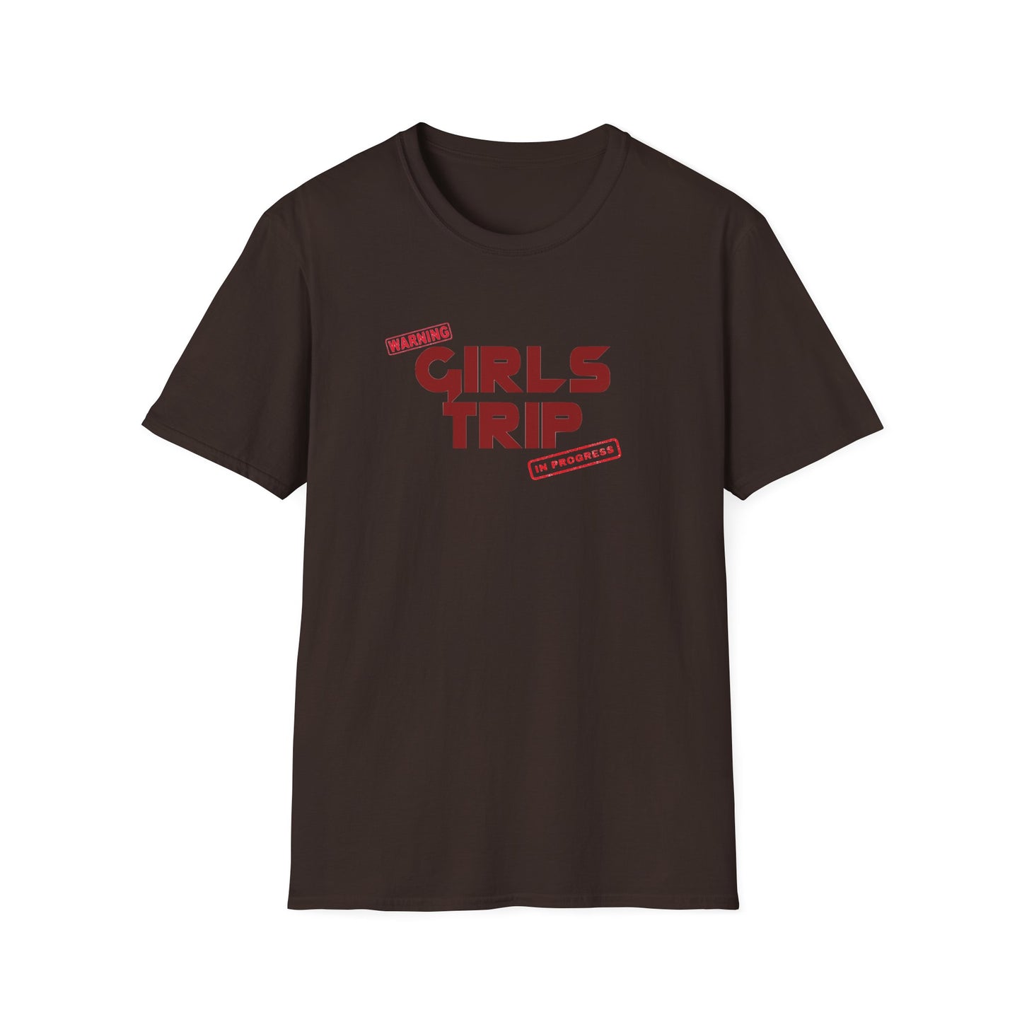 “Warning: Girls Trip in Progress" T-Shirt | Fun Cruise Shirt for Women & Squads