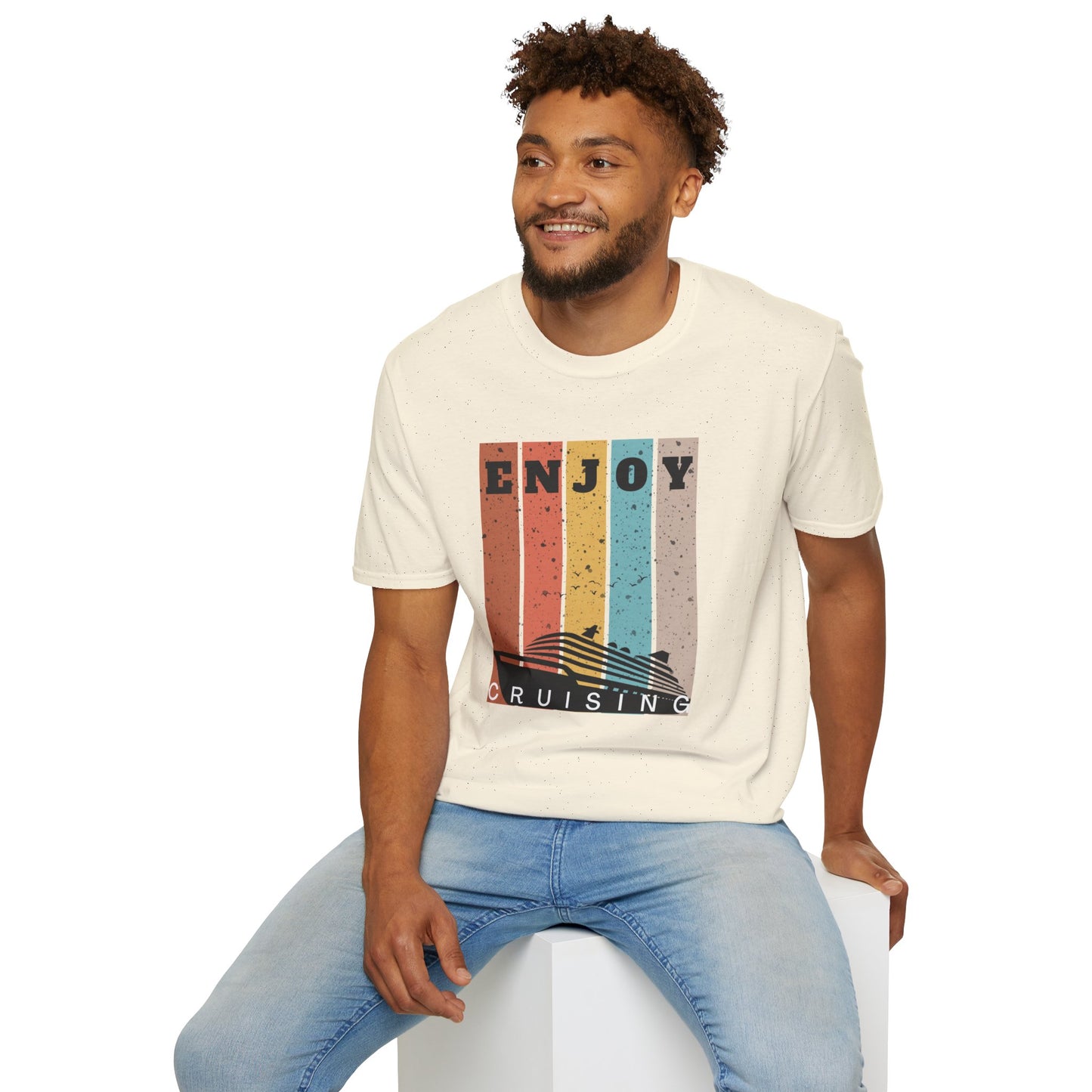 “Enjoy Cruising" T-Shirt | Classic Cruise Vacation Tee for Men & Women