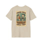 Cruise Crew – Girls Trip Ship Deck Vintage Cartoon T-Shirt (Public Domain Betty Boop & Olive Oyl)
