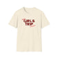 “Warning: Girls Trip in Progress" T-Shirt | Fun Cruise Shirt for Women & Squads