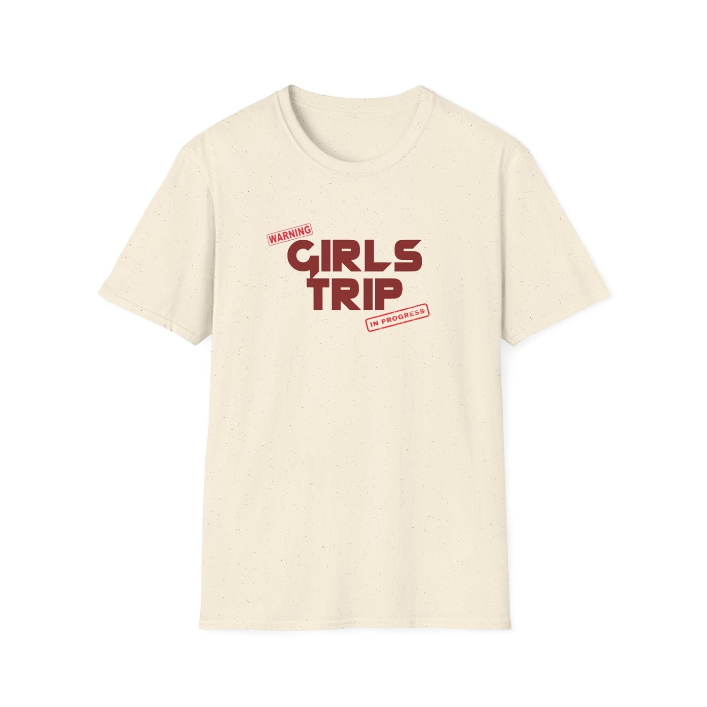 “Warning: Girls Trip in Progress" T-Shirt | Fun Cruise Shirt for Women & Squads