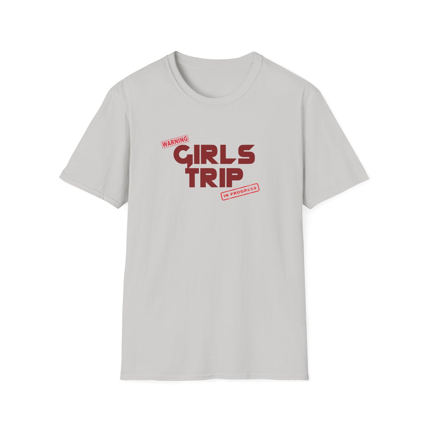 “Warning: Girls Trip in Progress" T-Shirt | Fun Cruise Shirt for Women & Squads