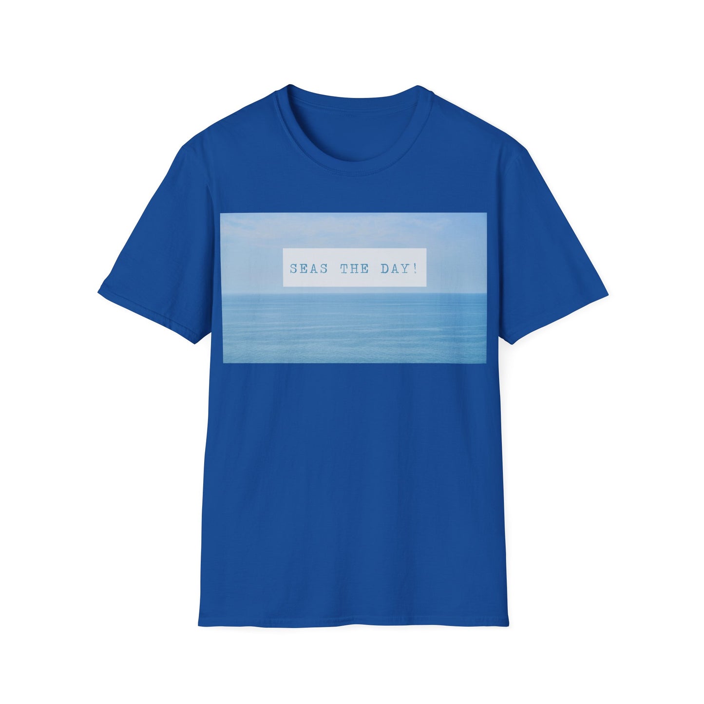 “Seas The Day" T-Shirt | Fun Cruise Vacation Tee for Groups & Families