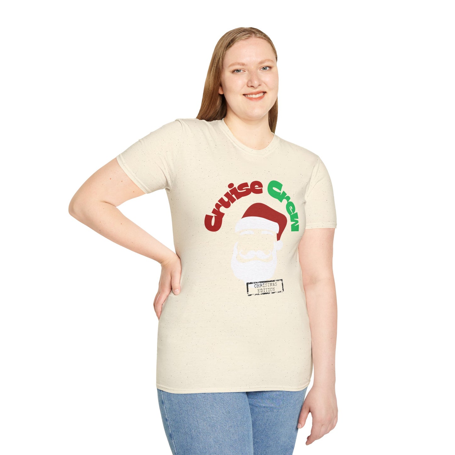 "Cruise Crew Christmas Edition" Cruise T-Shirt, Unisex Softstyle Tee