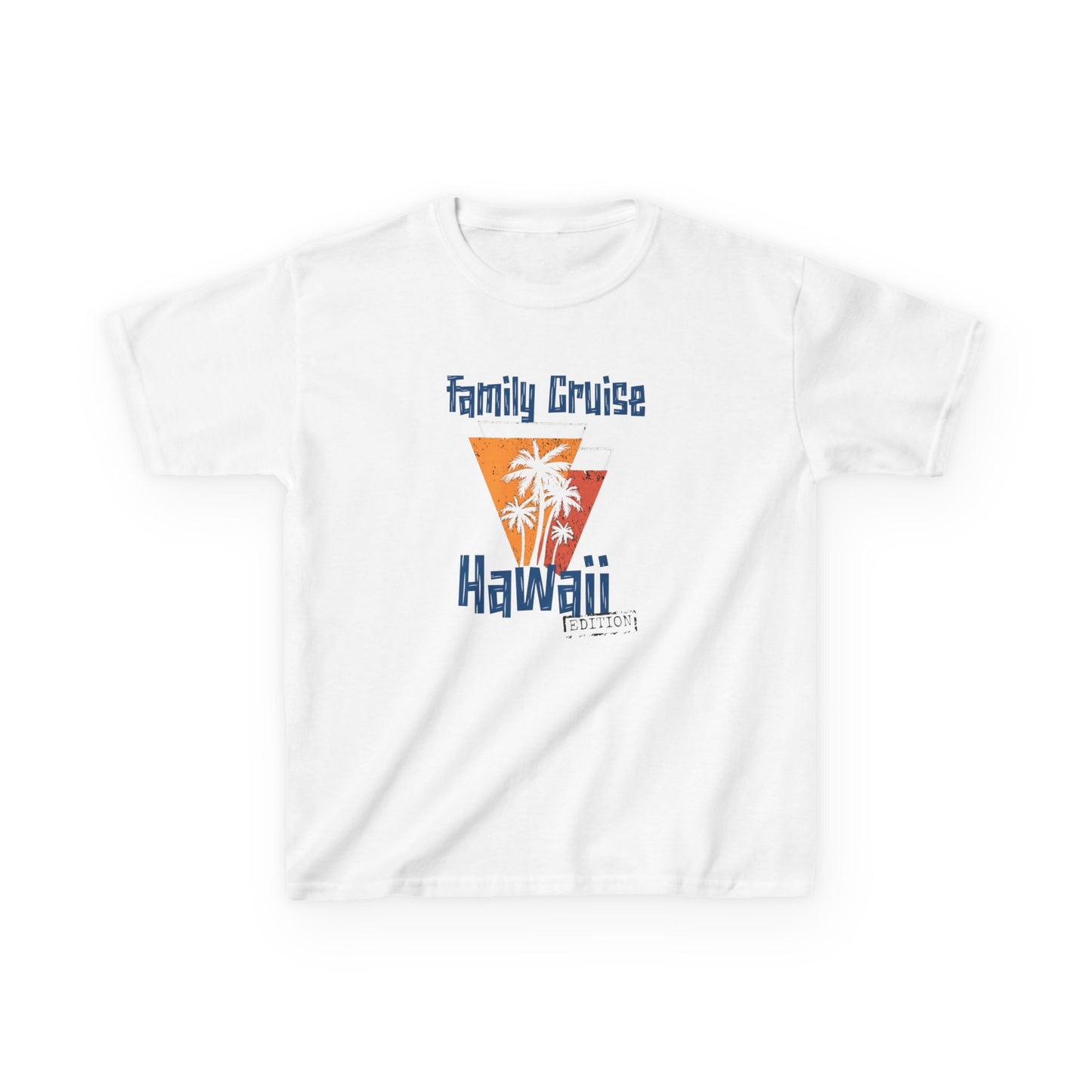 “Family Cruise Hawaii Edition" Kids T-Shirt | Tropical Hawaiian Cruise Shirt for Children