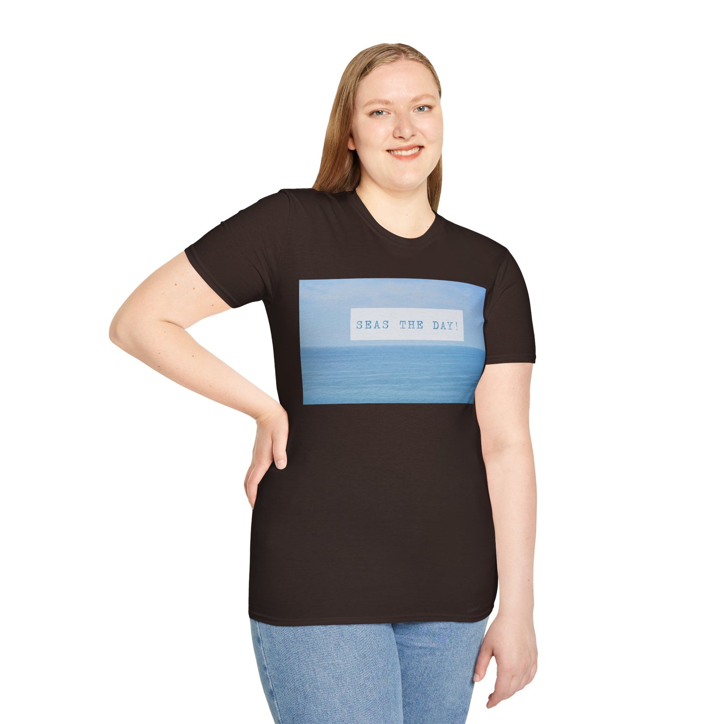 “Seas The Day" T-Shirt | Fun Cruise Vacation Tee for Groups & Families