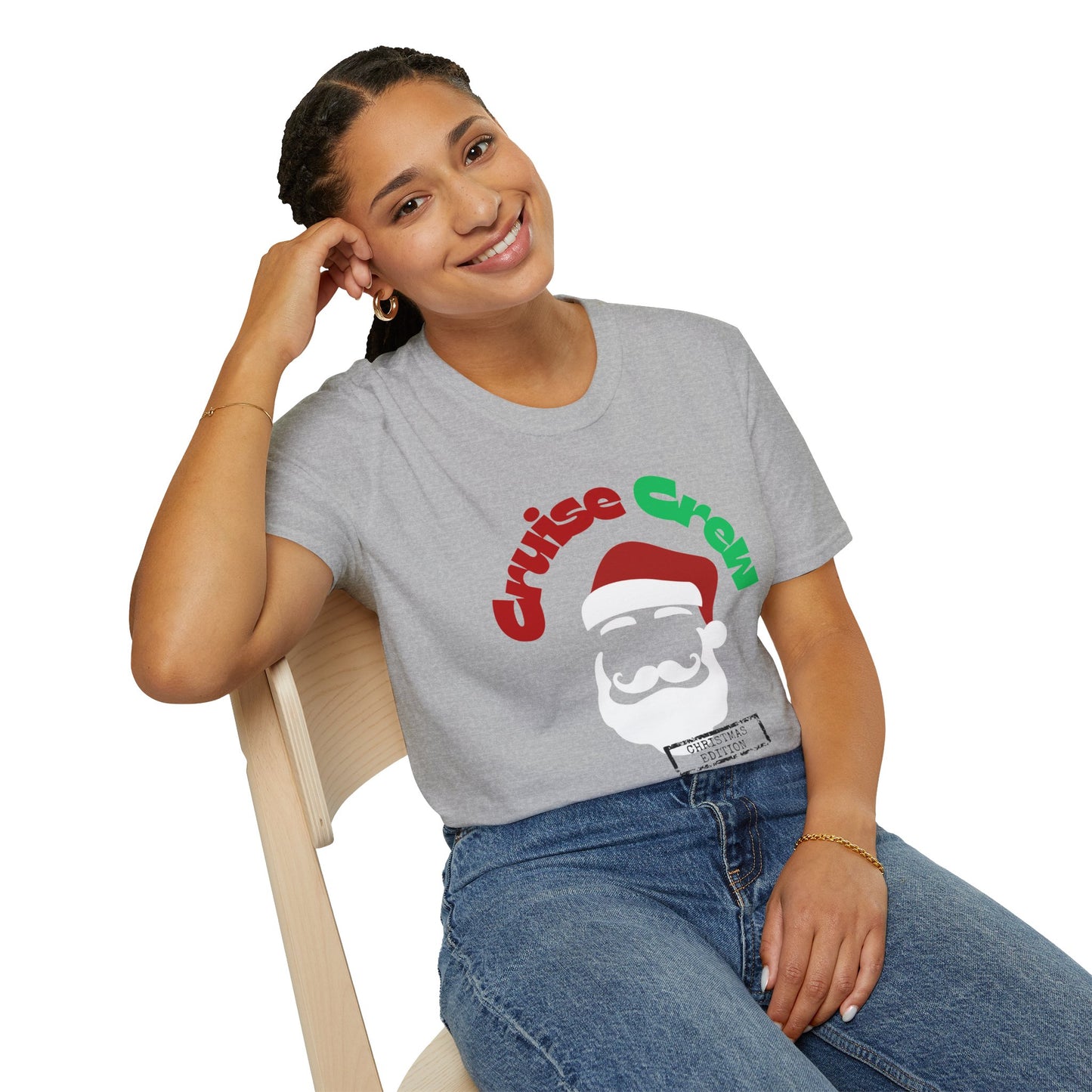 "Cruise Crew Christmas Edition" Cruise T-Shirt, Unisex Softstyle Tee