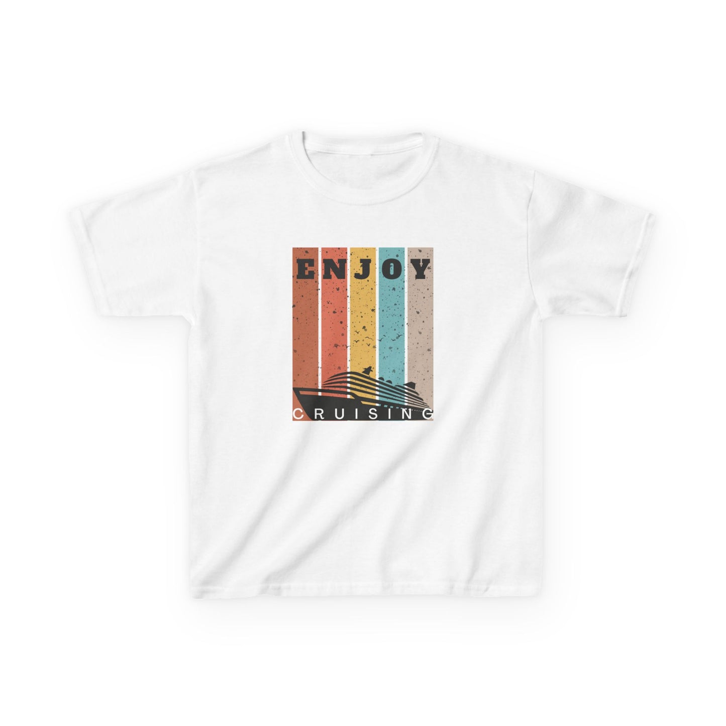“Enjoy Cruising" Kids T-Shirt | Matching Family Cruise Shirt for Children