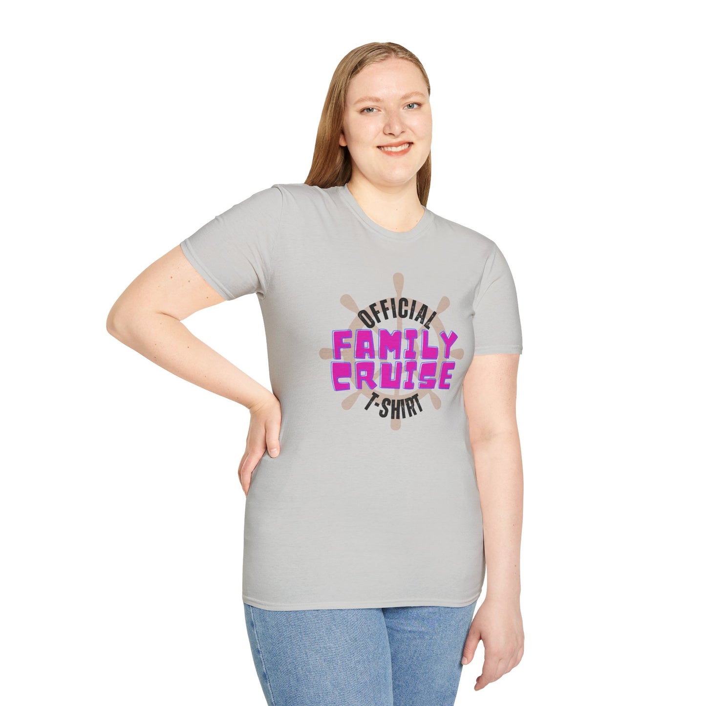 “Official Family Cruise" T-Shirt | 1960s Retro Family Cruise Tee for Groups