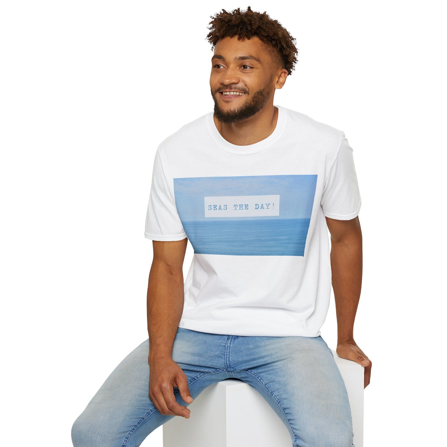 “Seas The Day" T-Shirt | Fun Cruise Vacation Tee for Groups & Families