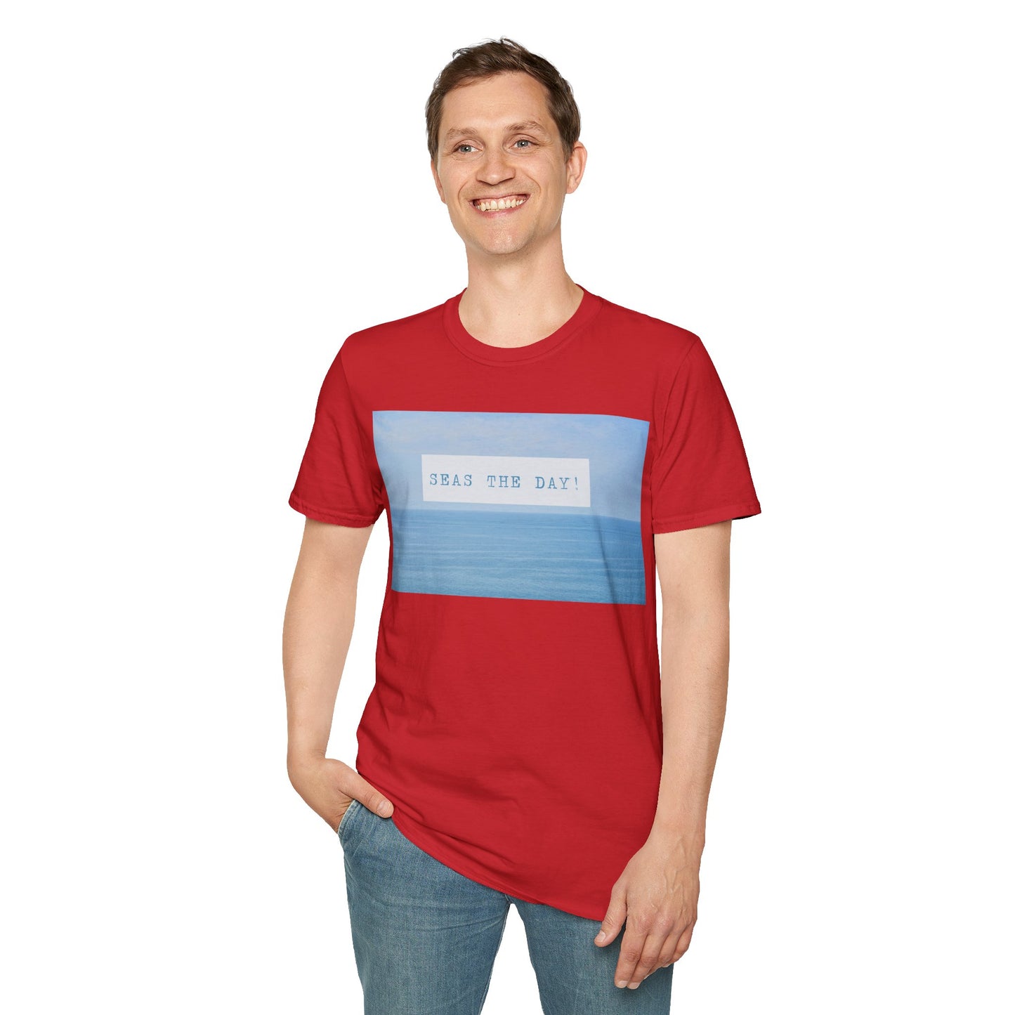 “Seas The Day" T-Shirt | Fun Cruise Vacation Tee for Groups & Families