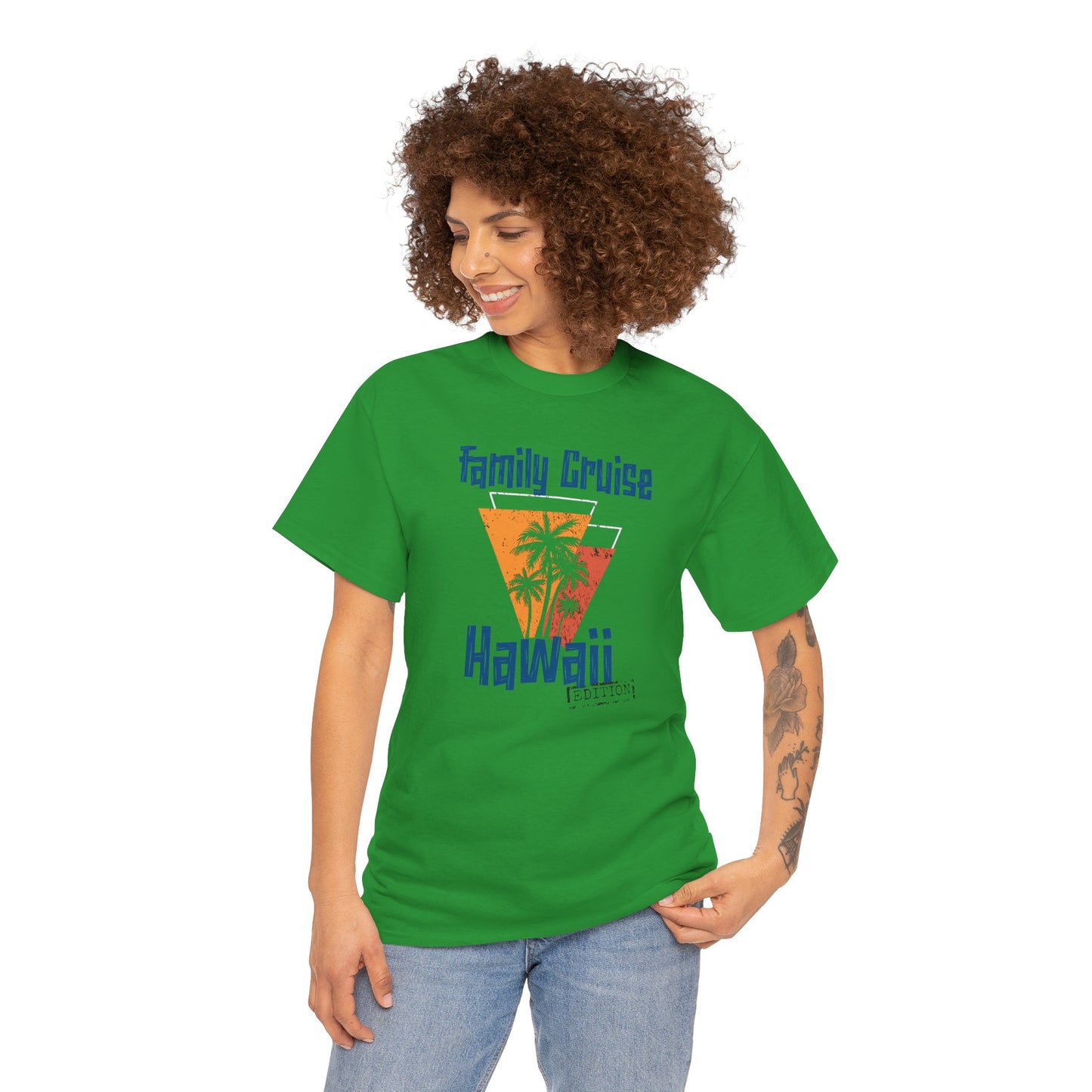 “Family Cruise Hawaii Edition" T-Shirt | Tropical Hawaiian Cruise Shirt for Families
