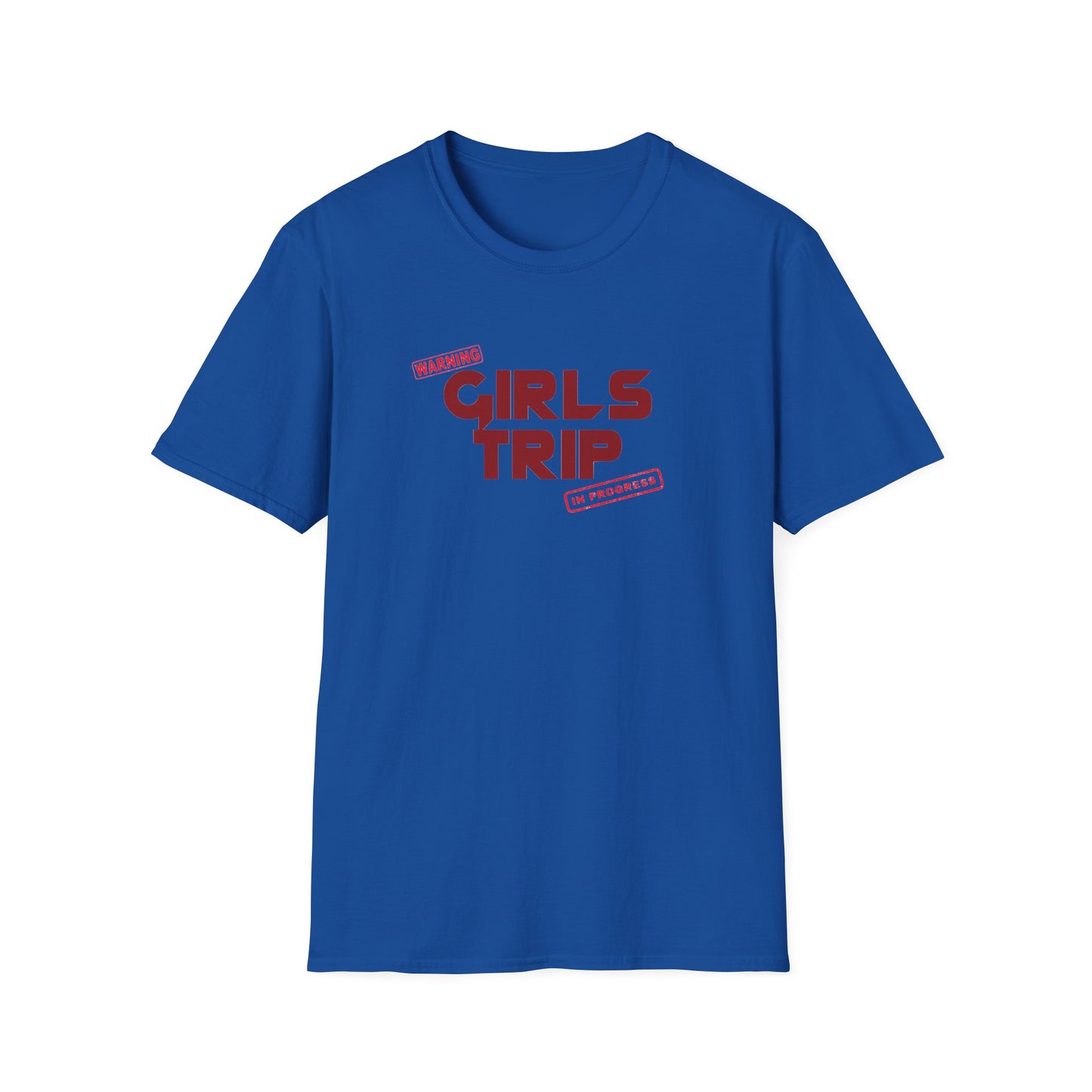 “Warning: Girls Trip in Progress" T-Shirt | Fun Cruise Shirt for Women & Squads