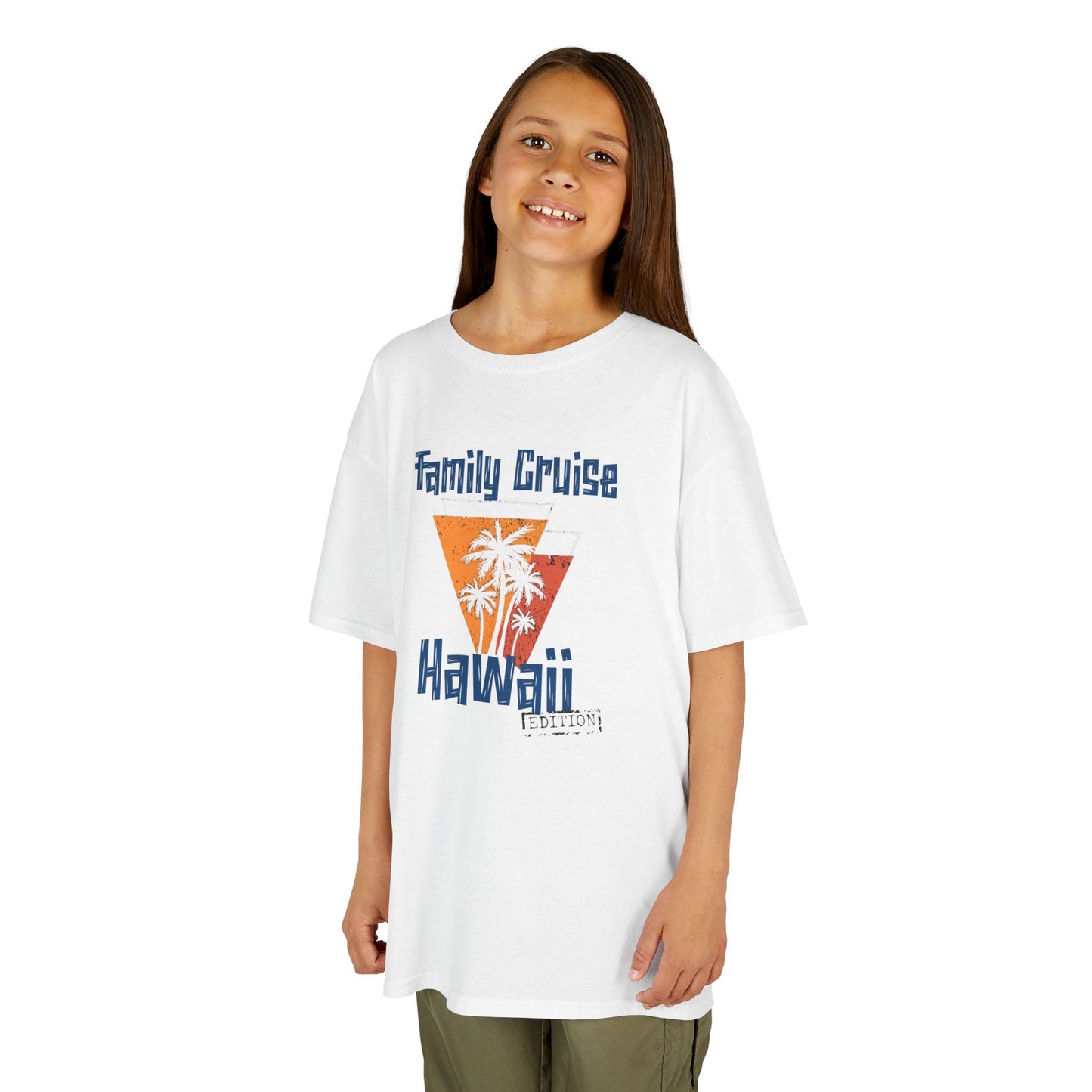 “Family Cruise Hawaii Edition" Kids T-Shirt | Tropical Hawaiian Cruise Shirt for Children
